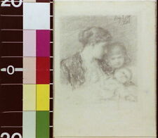 Mrs. Frederick Dielman,children,Spouse,Family,Woman,Children,Mother,1889 picture