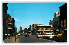 1962 Young St. Looking North Toronto Ontario Canada Vintage Postcard picture