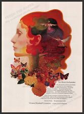 Viviane Woodard Cosmetics 1960s Print Advertisement Ad 1969 Les Fleurs Enchantee picture