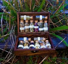 Apothecary Kit, Wiccan Supplies, Herb Starter Kit, Pagan, Organic Witch Herb Set picture