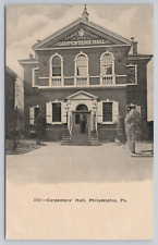 Postcard Carpenters' Hall, Philadelphia Pennsylvania Vintage Unposted picture