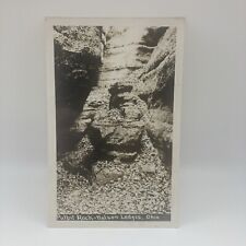 RPPC Postcard Pulpit Rock- Nelson Ledges Ohio picture