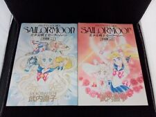 Sailor Moon Original art illustration Book Vol. 1 & 2 set Naoko Takeuchi RARE picture