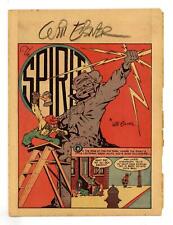 Spirit Weekly Newspaper Comic (1940-1952) 4/23 1944 GD/VG 3.0 Signed Eisner picture