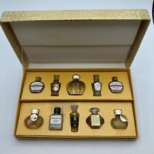 Vintage Rare les parfums de paris mini set Of 10 picture