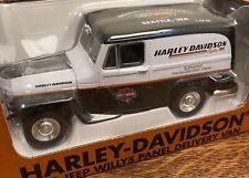 FREEDOM HARLEY DAVIDSON 1953 Jeep Willys Panel Delivery Van Ltd Ed -48 Coin Bank picture