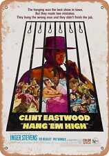 Metal Sign - Hang 'Em High (1968) 2 - Vintage Look picture