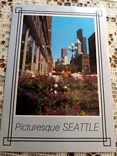 Picturesque Seattle Washington WA View From Pioneer Square Vtg Postcard Unused picture