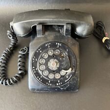Old Black Bell System Rotary Phone Western Electric Works Display Decor Vintage picture