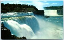 Postcard - American Falls at Prospect Point and Horseshoe Falls in the Distance picture