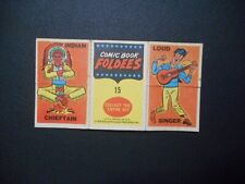 1966 COMIC BOOK FOLDEES CARD #15  ( ELVIS ) TOPPS picture