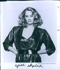 1986 Actor Cybil Shepherd Moonlighting Beautiful Private Investigator 7X9 Photo picture