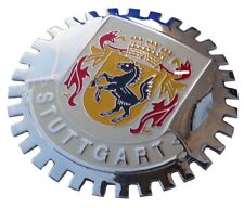 Stuttgart II Germany home of Porsche & Mercedes - car grille badge picture