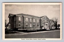 Sumter SC-South Carolina, Toumey Nurses Home, Antique c1947 Vintage Postcard picture