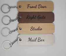 Wooden Keychain Personalized picture