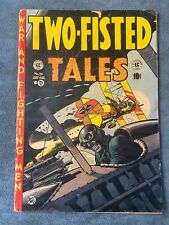 Two Fisted Tales #34 1952 EC Comic Book War Golden Age Jack Davis Fragile GD picture