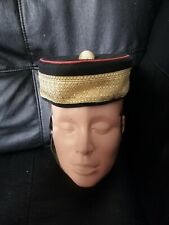 Vtg. Canadian Royal Military College Pill Box Hat Medium picture