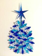100 Medium Twist Bulbs and 1 Large Modern Blue Star for Ceramic Christmas Trees picture