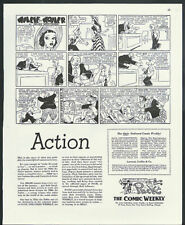 Russ Westover Tillie the Toiler ACTION Puck Comic Weekly ad 1948 picture
