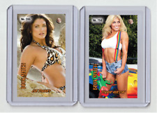 Torrie Wilson rare MH Book Match #'d x/3 Tobacco card no. 758 picture