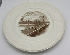 VINTAGE Wedgwood 1941 Collector Plate Houses of Parliamen Old London Views LOOK picture