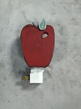 Wooden Apple Night Light Home Decor picture