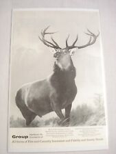 1957 Ad Hartford Insurance Group, Hartford, Ct Featuring The Hartford Elk  picture