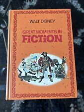 Vintage Walt Disney Book: Great Moments In Fiction, 1970. Excellent Condition picture