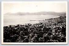 France Cannes City View RPPC Vintage Postcard picture