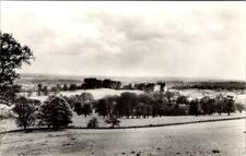 Vintage real photo postcard - Chirk Castle from the North West wales unposted picture