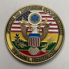 US Office of Defense Cooperation Vilnius, Lithuania ChallengeCoin picture