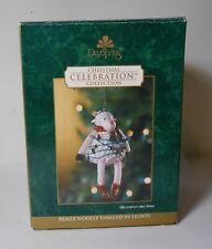 Dayspring Christmas Celebration Ornament Really Woolly Tangled in Lights picture