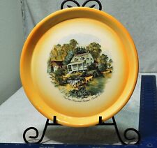 VTG CURRIER & IVES American Homestead Summer Collector Plate 9