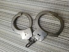 1912 Vintage PEERLESS HANDCUFFS MFG BY SMITH & WESSON PATENTED 2/20/1912-NO KEY picture