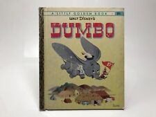 1947 Little Golden Book WALT DISNEY DUMBO THE ELEPHANT MICKEY MOUSE CLUB RARE picture