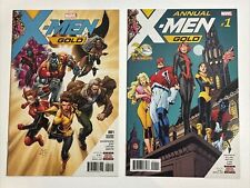 X-men Gold #1 (2017) X-men Gold Annual #1 (2018) Marvel picture