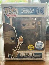 Funko Pop Myths #16 Bigfoot (Marshmallow) Glow In The Dark, New, With Protector picture