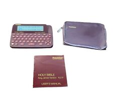 Franklin Electronic Holy Bible King James Version KJ-31 With Case & Instructions picture