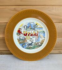 Utah State Plate Homer Loughlin Morocco Pattern Vintage 1960s picture