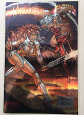 Avengelyne/Glory #1 1995 Chrome Foil Wrap Cover 1995 Image Maximum Press Comics picture