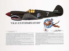 God is my Co-Pilot, P-40 Ace, Robert Scott, Aviation Artist, Ernie Boyette picture
