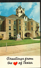 Souvenir Postcard Greetings from the heart of Texas McCulloch County Court House picture