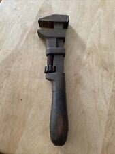 Vintage L. Coes & Co. 12” Adjustable Wrench Worcester MA 13 PAT 71’ picture