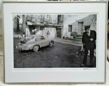 Jesse Alexander 1956 Porsche Monaco in Alps Silver Gelatin Photograph Signed  picture
