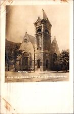 Real Photo Postcard First Presbyterian Church in South Bend, Indiana picture