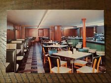 Postcard MN Minnesota International Falls Rex Hotel Cafe Restaurant Interior picture