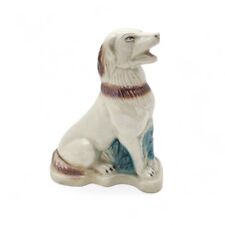 Vintage Staffordshire Cocker Spaniel Dog Luster Ceramic Small Statue Figurine 7