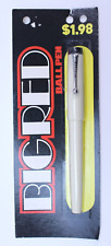 NEW VTG Parker Big Red Ball Pen Medium White Logo Clip Lid Refillable Bandless picture