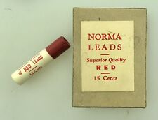 12 Red￼ Norma Mechanical Pencil Leads New Stock 1 1/2” In Cardboard Tube 1.1 mm picture