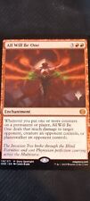 MTG Card.  All will be One.   Enchantment Mythic  118/271 ONE picture